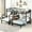 Black, variant on White Finish Size Bed, Metal Frame For A Peaceful And Relaxing Sleep Full Strong Graceful Spindle Design