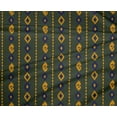 thumbnail image 4 of oneOone Tissu Lycra Polyester Rayé & Tissu Décor Ikat Géométrique Imprimé BTY 56 Pouces de Large, 4 of 4