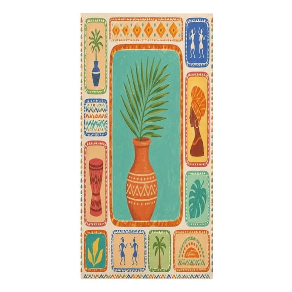 RKSupls Potted Plant Frame Microfiber Beach Towel Absorbent Compact Towels for Swimming Pool Beach Travel Things for Vacation Essentials Adult Gift,61.4×30.3Inch