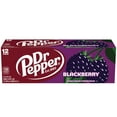 thumbnail image 5 of Dr Pepper Blackberry Soda Pop, 12 fl oz, 12 Pack Cans, 5 of 10