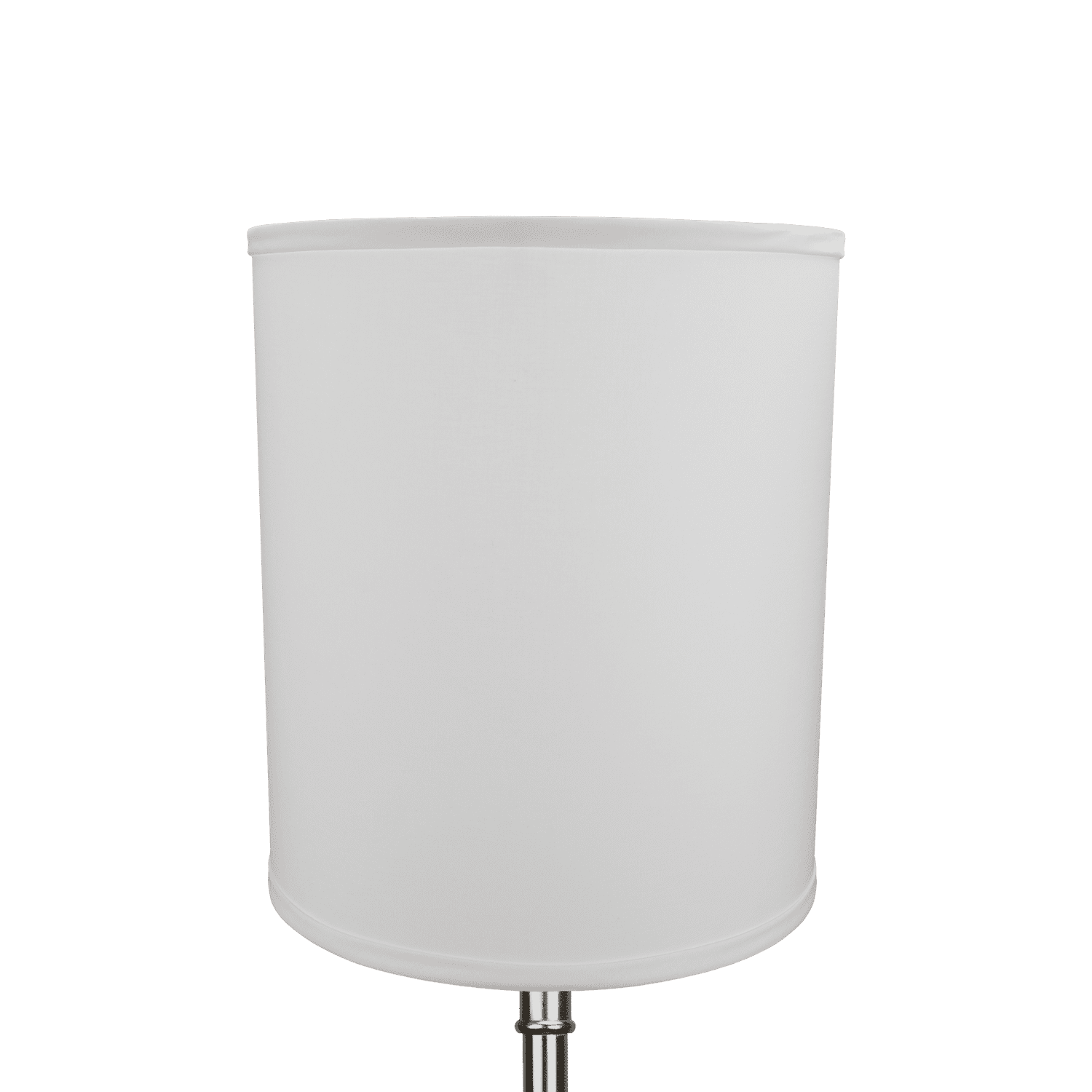 Fenchel Shades | 12" Top Diameter x 12" Bottom Diameter x 14 Height, (Washer/Spider Attachment) Drum Lamp Shade - (Linen White)