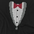 thumbnail image 2 of Big Bang Theory T-Shirt Pixelated Tux Unisex Graphic Tee For Men & Women, 2 of 7