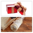 thumbnail image 6 of Uxcell 1.58 Inch x 10 Yards Jute Crafts Party Home Wrapping Decoration Burlap Fabric Ribbon 1 Pack, 6 of 6