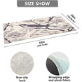 thumbnail image 3 of Coolnut Vintage Floral Birds Bath Mat, Dry Quickly Non Slip Absorbent Bath Rug, Soft Living Room Bedroom Home Floor Mats, Bath Mats for Bathroom, Tub and Shower 20" x 39" Home Decor, 3 of 7