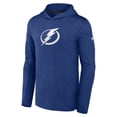 thumbnail image 2 of Men's Fanatics  Blue Tampa Bay Lightning Authentic Pro Lightweight Pullover Hoodie, 2 of 3