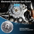 thumbnail image 3 of Embrague de Ventilador de Refrigeración de Motor Unique Bargains para Chevrolet Astro 2500 L4 2.5L OHV sin AC 1985-1985 No.89000131, 3 of 7