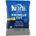 thumbnail image 2 of Kettle Foods Sea Salt and Pepper Krinkle Cut Potato Chips, 2 Ounce Bag -- 6 per Case., 2 of 7