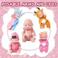 thumbnail image 3 of Haawooky 10 Piezas Mini Muñecas Bebé Regalos Lindos Y Pequeños De Muñecas Bebé para Niños Realistas Muñecas Pequeñas Realistas para Niñas Niños Y Niños Gran Regalo De Cumpleaños De Pascua, 3 of 5
