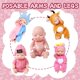 thumbnail image 3 of Haawooky 10 Piezas Mini Muñecas Bebé Regalos Lindos Y Pequeños De Muñecas Bebé para Niños Realistas Muñecas Pequeñas Realistas para Niñas Niños Y Niños Gran Regalo De Cumpleaños De Pascua, 3 of 5