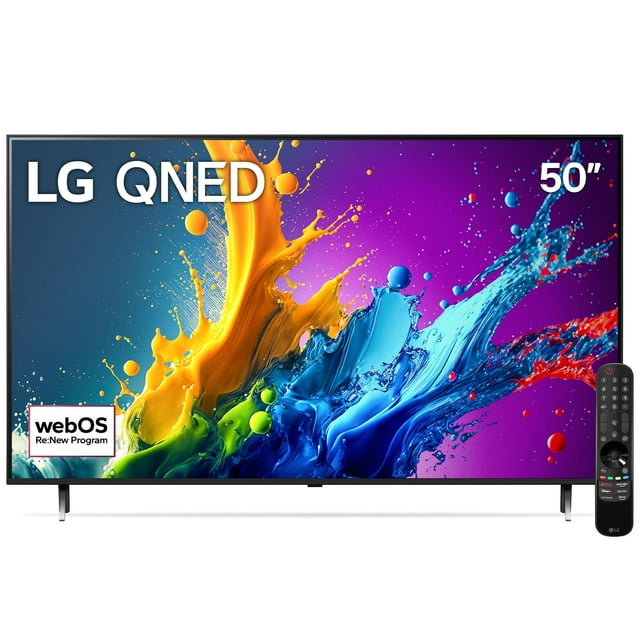 Pantalla LG QNED 50 Pulgadas 4K Smart TV ThinQ AI 2024