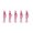 Pink, variant on Fish-Mouth Design Automatic Needle Threaders Quick Self-Threading Sewing Tool Ergonomic Plastic Loop Helper for Sewing Machines 3.3cm (1.3 Inch)