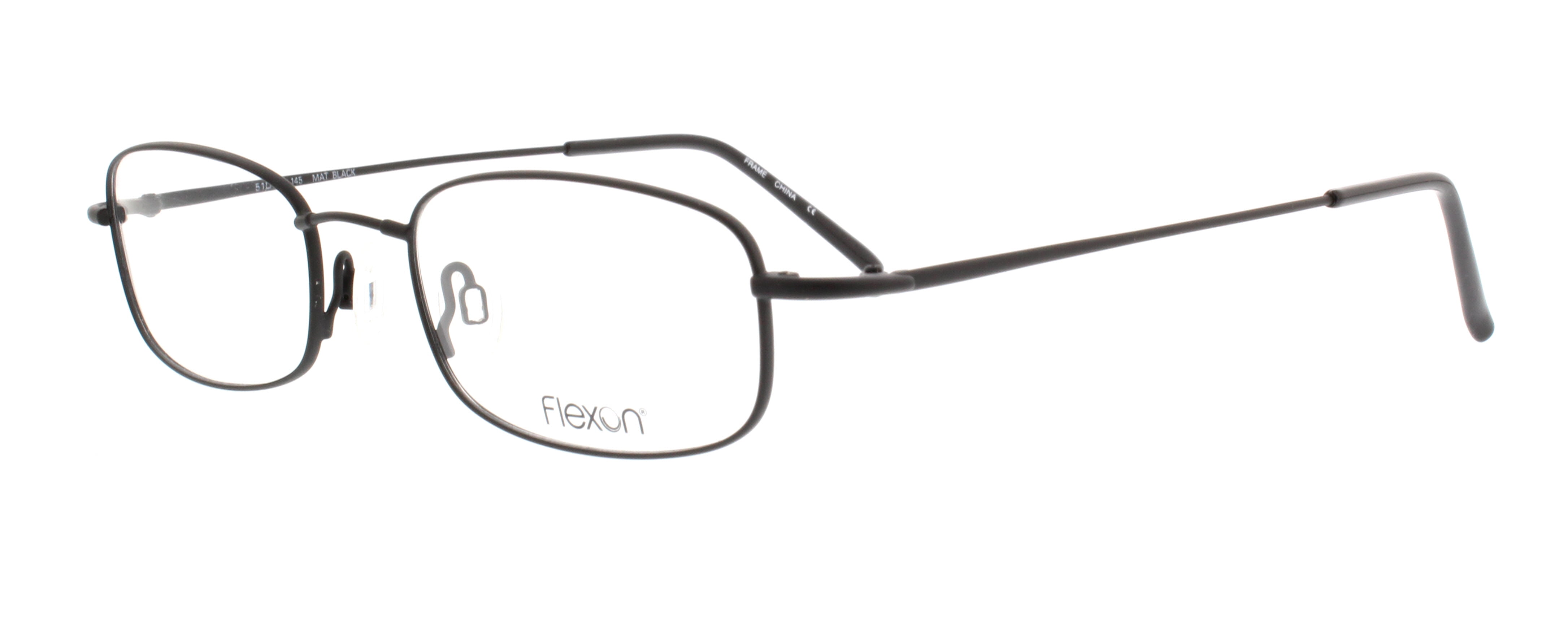 FLEXON Eyeglasses 603 002 Matte Black 51MM
