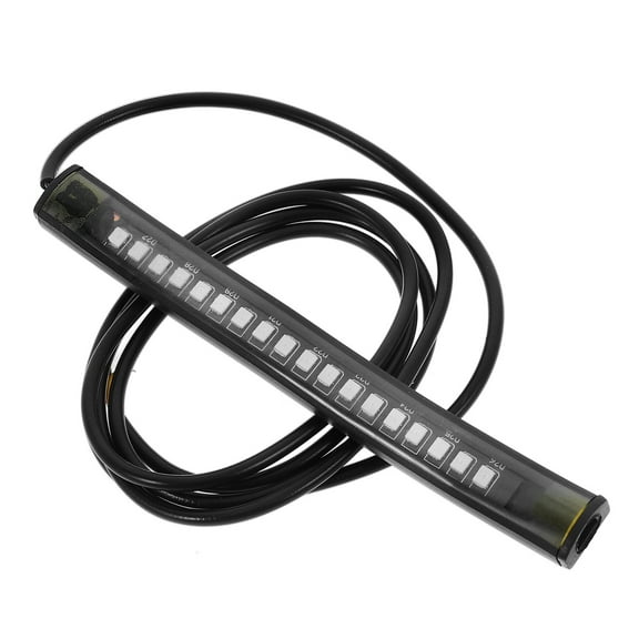 HOMEMAXS LED Strip Motorcycle Turn Signals Motorcycle Tail Light 12.2X1.4X0.90CM