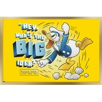 Disney Donald Duck - Big Idea Wall Poster, 22.375" x 34" Framed