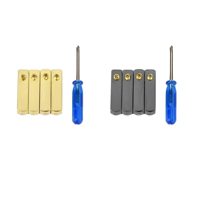 Aglets de Cobre y metal para zapatillas Soledad 8 Uds con Tornillo DIY y destornillador