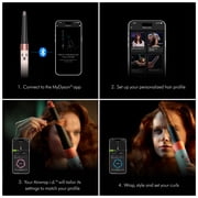 Restored Premium Dyson Airwrap i.d.™ multi-styler Curly+Coily | Strawberry Bronze/Blush Pink
