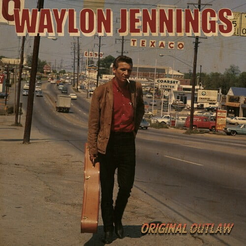 Waylon Jennings - Original Outlaw (Tri-colored Red, White & Blue Vinyl) - Country