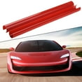 thumbnail image 6 of Grill Bar V Brace for BMW F30 F31 F32 Front Grille Trim Strip Cover Red 2PCS, 6 of 9
