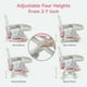 thumbnail image 5 of Silla alta para bebé YOLEO, altura ajustable con bandeja, 5 of 8