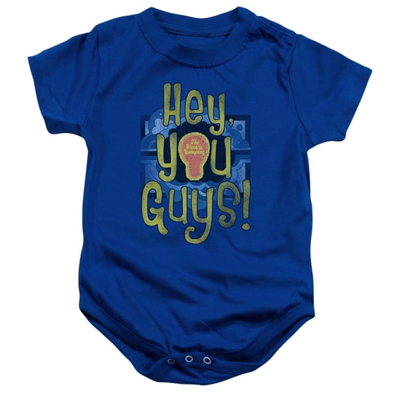 Electric Company/Hey You Guys-Infant Snapsuit Royal Blue-12Mos