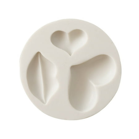 

Lips Kiss Heart Collection Silicone Mold for Clay Cake Chocolate Cupcake