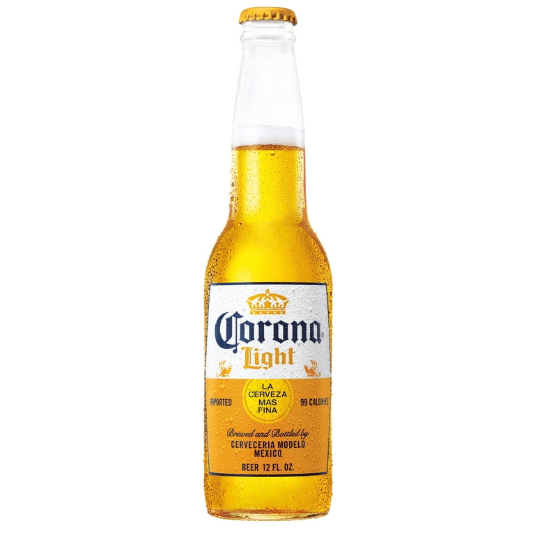 Corona Light Mexican Lager Beer - 12 Pack Of 12 Oz Bottles, 4.0% ABV