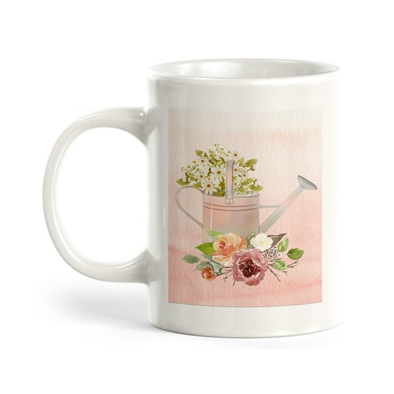 Daisies 11oz Plastic Coffee Mug