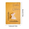 thumbnail image 3 of NWOKYZGH 1Pc Pocket Hug Cards with Pattern, Mini Handheld Hug with Message Cards, Easter Exquisite Paper Craft for Friends/Lovers/Family, 3 of 6
