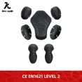 thumbnail image 2 of CE Level 2 Moto Motorcycle Back Elbow Knee Shoulder Protector Jacket Insert Gear Armor Motocross Racing Protect Protection Pad, 2 of 9