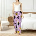 thumbnail image 4 of Logiee Cute Halloween Print Women Pajama Pants,Comfy Pj Bottom with Pockets & Drawstring,Stretch Casual Sleepwear-XX-Large, 4 of 6