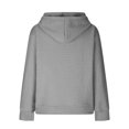 thumbnail image 7 of Hilzaten Womens Sweatshirt Long Sleeve Pullover Graphic Kangaroo Pocket Hooded Drop Shoulder Sweatshirt for Women, 7 of 7