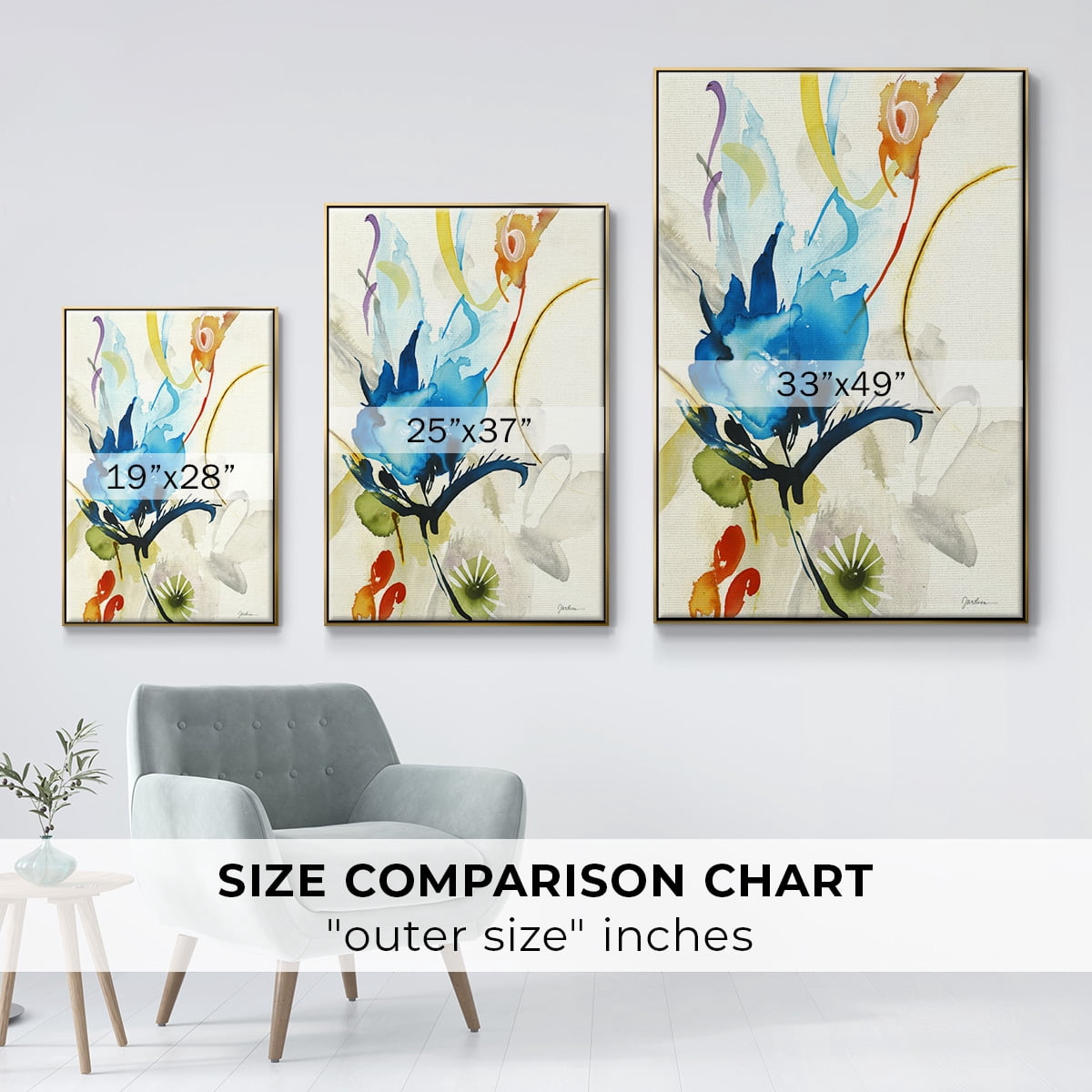 Local Color I Framed Premium Gallery Wrapped Canvas - Ready to Hang