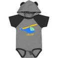 thumbnail image 3 of Inktastic Blue Helicopter Boys or Girls Baby Bodysuit, 3 of 5