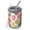 White Strawberry Plants, variant on 12oz Coffee Tumblers Pink Strawberry Plants Fruit Stainless Steel Vacuum Insulated Travel Tumbler Coffee Cups Mug with Lid and Straw with Cleaning Brush for Cold & Hot Drinks