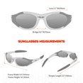 thumbnail image 4 of Youth Sports Polarized Sunglasses for Boys Kids Teens Age 8-16 Baseball Cycling Running Glasses, 4 of 7