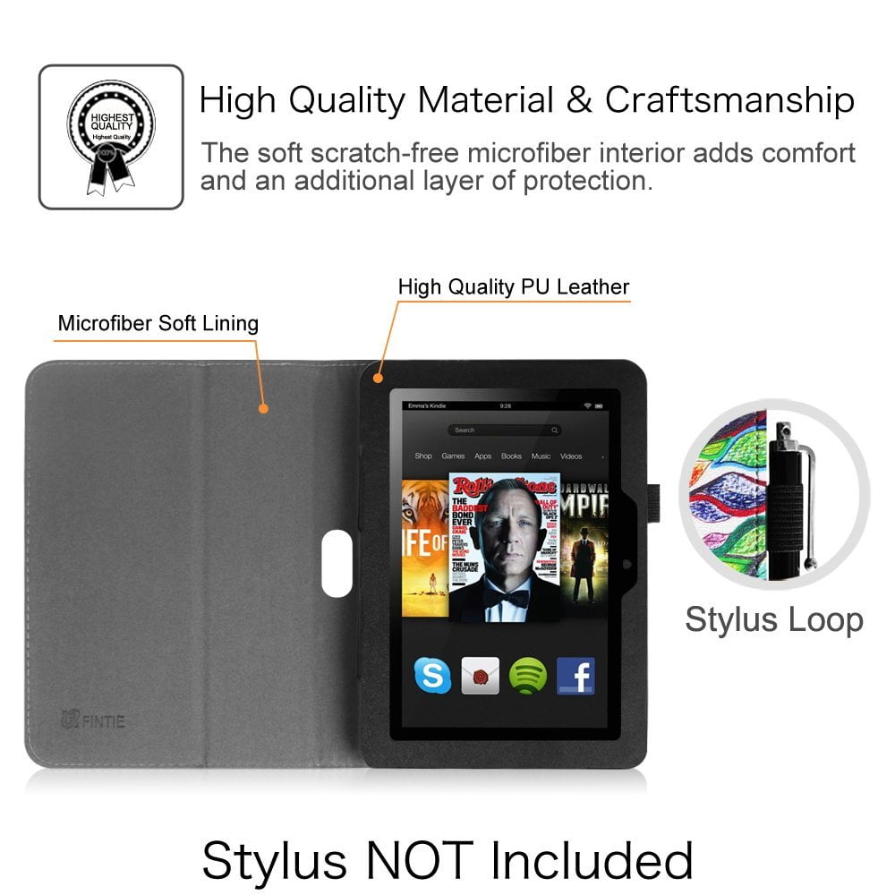 User manual  Kindle Fire HD 7 (English - 2 pages)