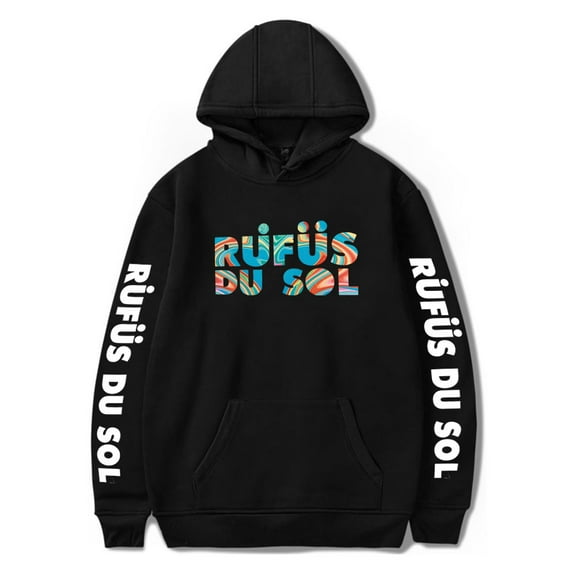 Rufus Du Sol Hooded sweatshirt unisex long sleeved retro casual pullover hooded sportswear