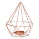 thumbnail image 1 of Centro de decoración de hierro geométrico Gloria portavelas geométrico 15x15x18cm, 1 of 8