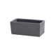 thumbnail image 1 of Macetero Rectangular de cerámica con bandeja, artículos for macetas pequeños perforados de escritorio de oficina, verde, Simple, escandinavo, suculento, 1 of 9