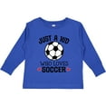 thumbnail image 3 of Inktastic Soccer Sports for Kids Boys or Girls Long Sleeve Toddler T-Shirt, 3 of 5