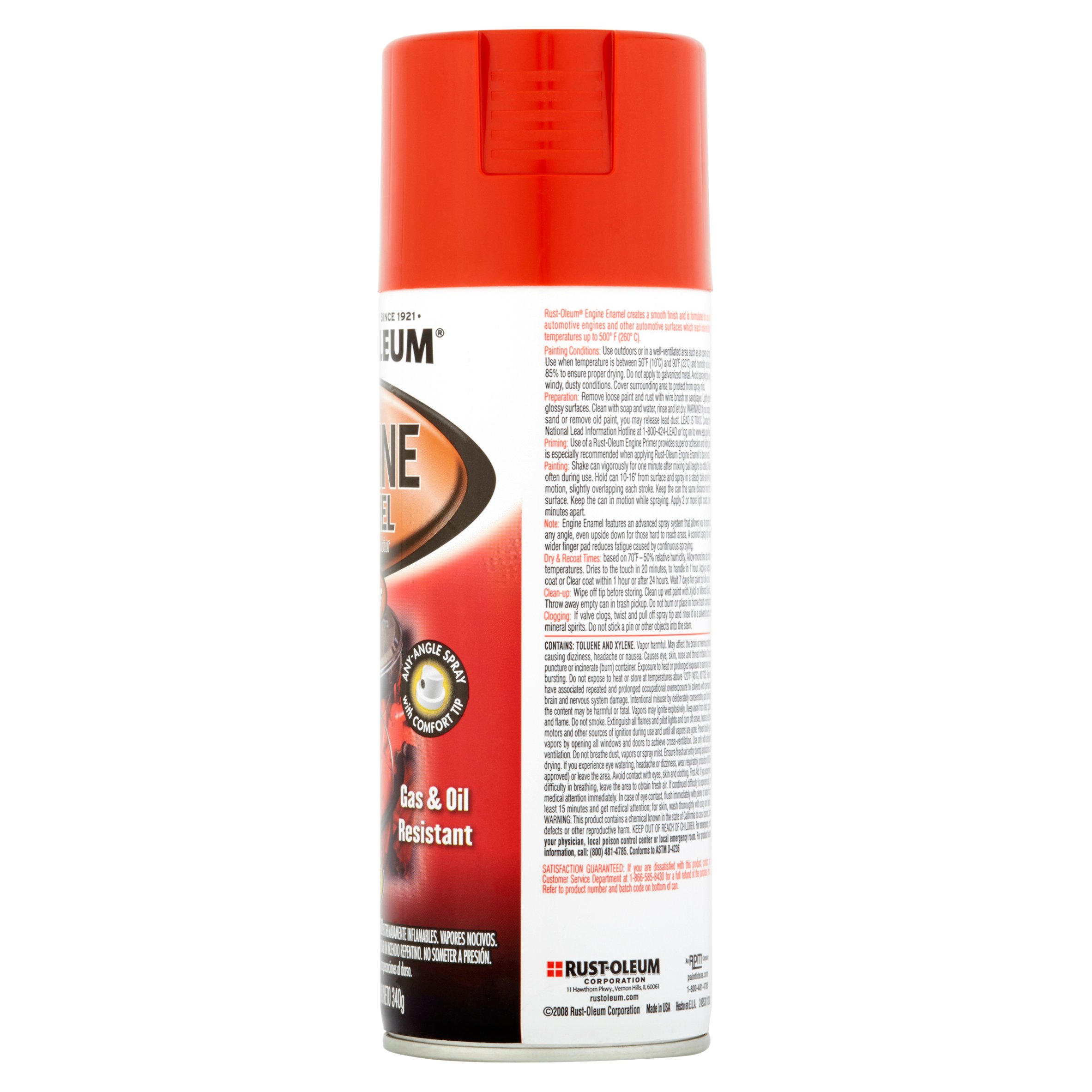 Enamel Spray Paint 500 ml (Red, Black, White, Silver, Golden) - UE Autotech
