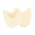 thumbnail image 3 of KLKCMS 2Pcs Ballet Pointe Shoes Toe Pads Breathable Reusable Female Half Shoe Socks L, 3 of 9