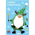 thumbnail image 1 of Christmas Theme Window Sticker Elk Snowflake Santa Claus Window Decorations Clings Decal Stickers Portable No Adhesive Stickers (A2), 1 of 3