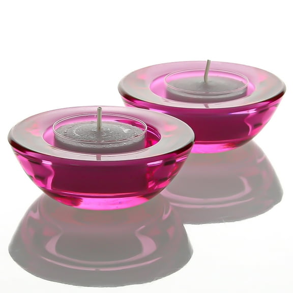 Eastland Chunky Tealight Candle Holder Pink Set of 96