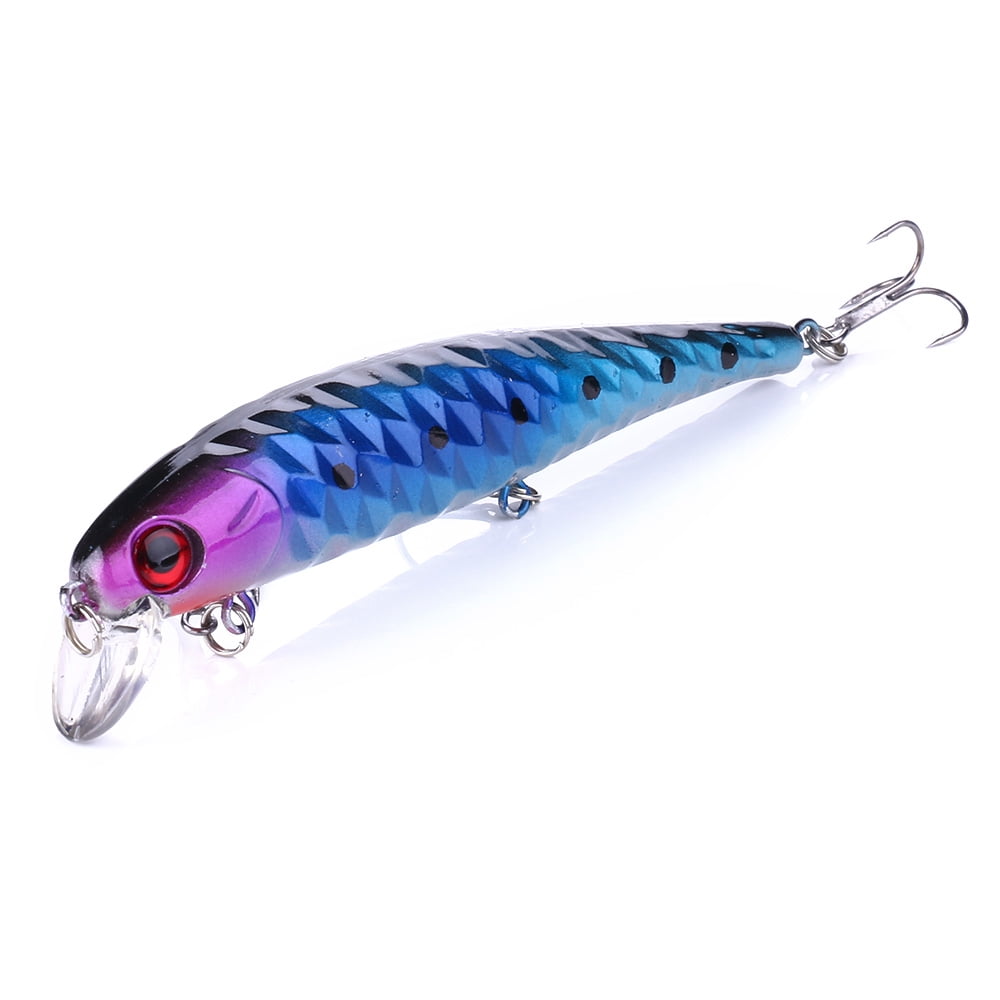 HENGJIA Fishing Lures, Jerkbait for Bass Fishing Minnow Lure Set, Fishing Plugs Hard Baits Swimbaits for Trout Bass Perch Fishing,6pcs