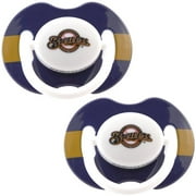 MLB Milwaukee Brewers 2-Pack Pacifiers