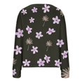 thumbnail image 5 of Cárdigan informal para mujer, chaqueta con botones estampados, abrigo de moda, blusa de poliéster para mujer, 5 of 5