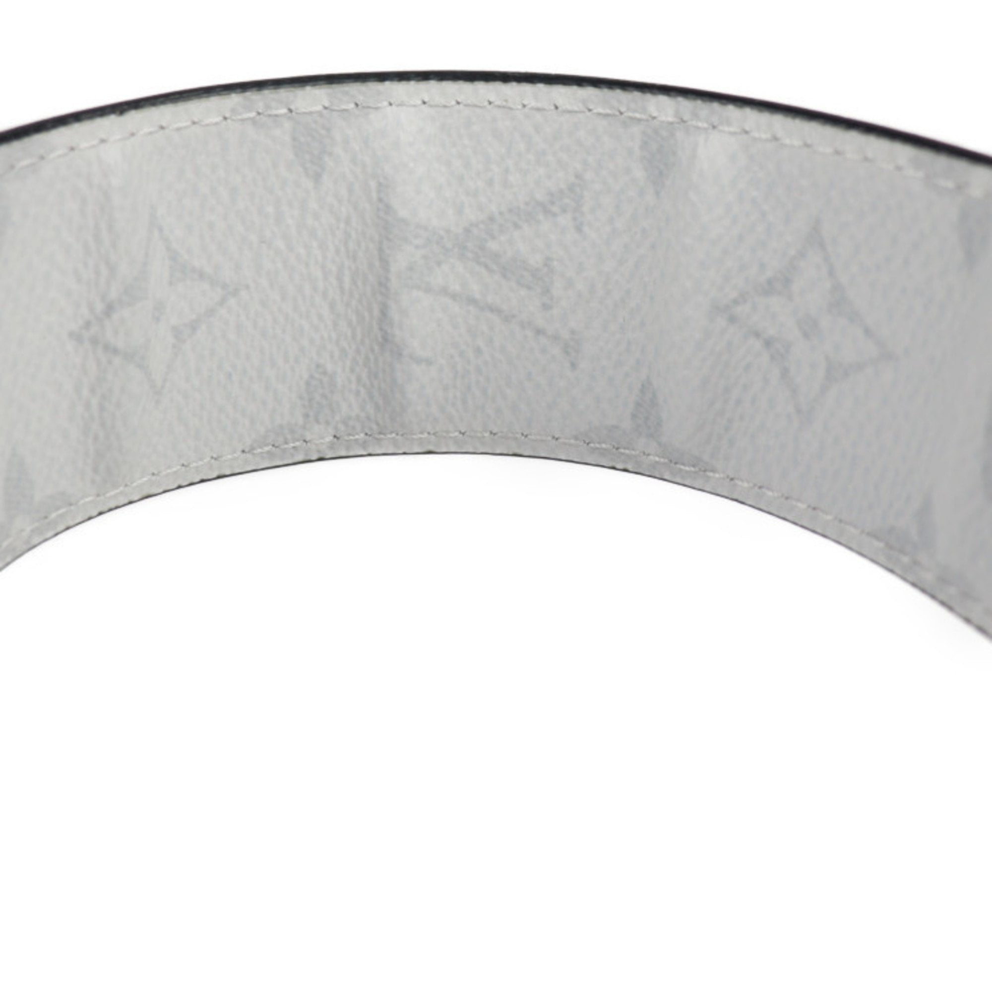 LOUIS VUITTON PVC Monogram 40mm LV Initiales Reversible Belt 100
