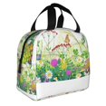 thumbnail image 2 of Fotbe Plants and Insects Bolsa Térmica con Estampado y Forro de Aluminio Grueso Bolsa de Almuerzo con Bolsillo Frontal para Hombres y Mujeres, Ideal para Trabajo, Escuela, 2 of 7