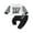 Black, variant on Bagilaanoe 2PCS Toddler Baby Boy Long Pants Set Letter Print Long Sleeve Sweatshirt Tops + Sweatpants 6M 12M 18M 24M 3T Kids Casual Sweatsuits